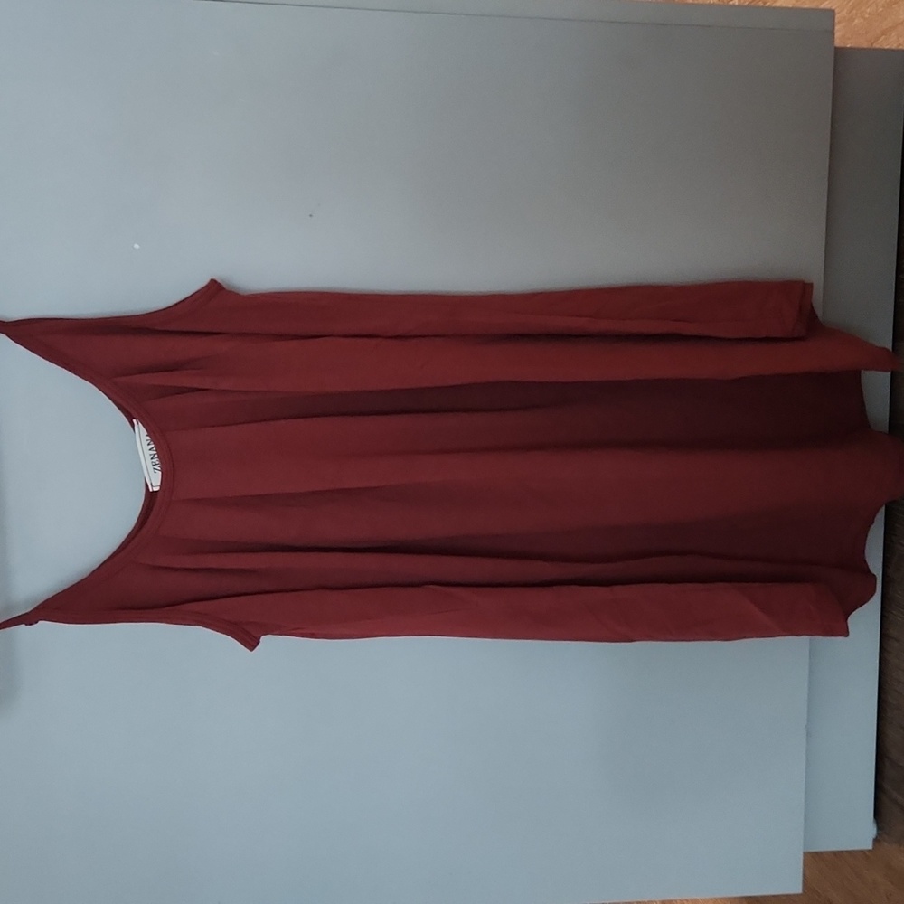 Zenana Brick Pleated Scoop Neck Camisole